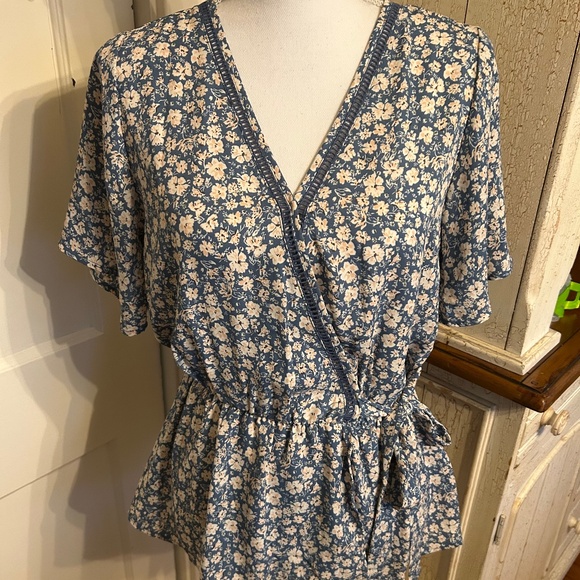 Sienna Sky Tops - Floral Blouse Top